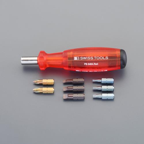 >エスコ EA550-15[＋，-，Torx]ドライバーセット(差替式) 1個（ご注文単位1個）【直送品】