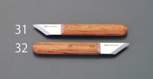 【直送品】エスコ EA588GC-32 150ｘ19mm切出しナイフ(左利き用) 1個（ご注文単位1個）
