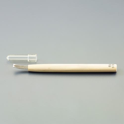 【直送品】エスコ EA588MG-1 1.0mm彫刻刀(安来鋼/平曲型) 1個（ご注文単位1個）