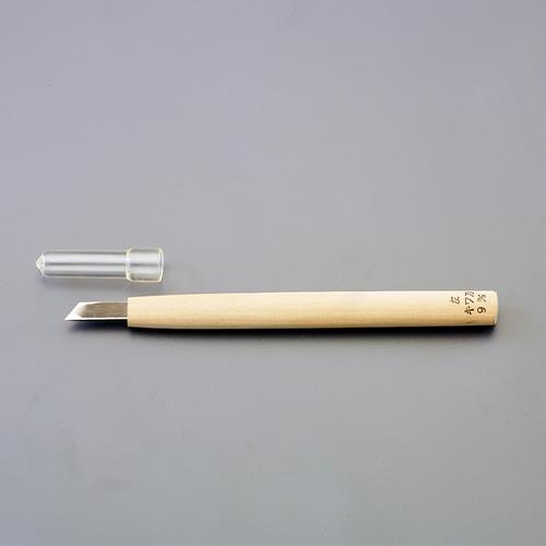 >エスコ EA588MK-1 1.0mm彫刻刀(安来鋼/キワ型左) 1個（ご注文単位1個）【直送品】
