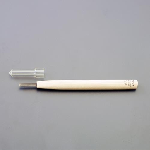 【直送品】エスコ EA588MX-1.5 1.5mm彫刻刀(安来鋼/底丸三角型) 1個（ご注文単位1個）
