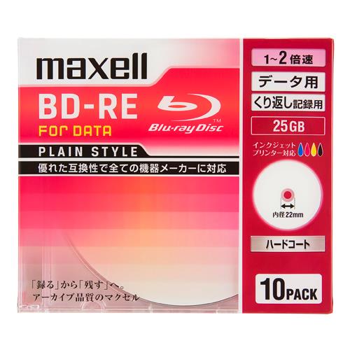 >エスコ EA759GS-91A 25GBBD-R(データ用2倍速/10枚) 1個（ご注文単位1個）【直送品】