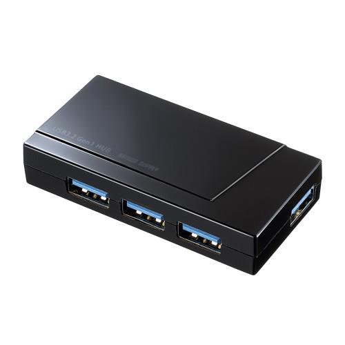 >エスコ EA764AD-84[4ポート]USB3.1ハブ(バスパワー/マグネット付) 1個（ご注文単位1個）【直送品】