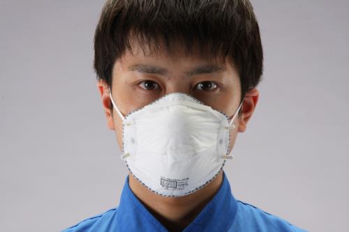 >【直送品】エスコ EA800ME-3[ＤＳ2]マスク(防臭・農薬用/10枚) 1個（ご注文単位1個）