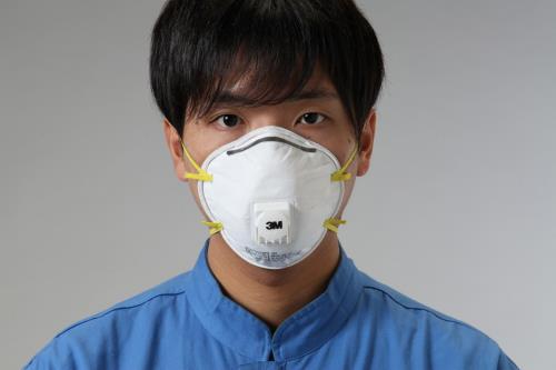 【直送品】エスコ EA800NA-1[ＤＳ1]マスク(防塵用/排気弁付/10枚) 1個（ご注文単位1個）