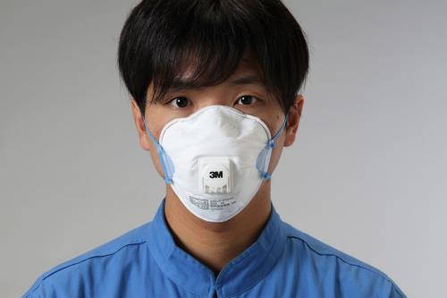 【直送品】エスコ EA800NB-3[ＤＳ2]マスク(防塵用/排気弁付/10枚) 1個（ご注文単位1個）