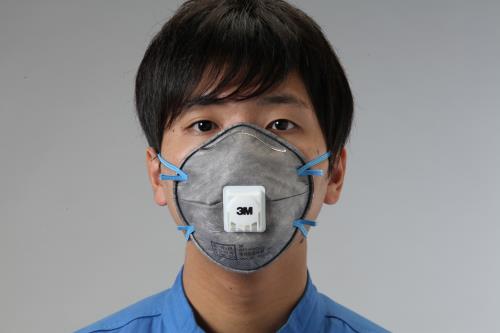 【直送品】エスコ EA800NB-4[ＤＳ2]マスク(防塵・防臭用/排気弁付/10枚) 1個（ご注文単位1個）