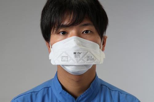 【直送品】エスコ EA800NB-6[ＤＳ2]マスク(防塵用/折りたたみ/20枚) 1個（ご注文単位1個）