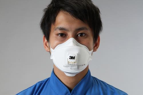 【直送品】エスコ EA800ND-1[Ｎ95]マスク(排気弁付/10枚) 1個（ご注文単位1個）