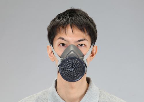 エスコ EA800NH-2[Ｍ/Ｌ]防毒マスク 1個（ご注文単位1個）【直送品】