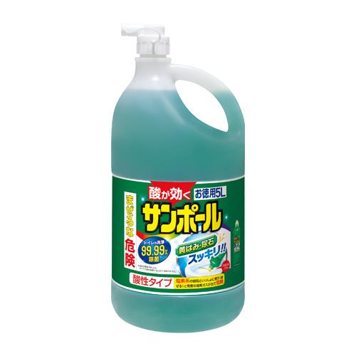 >エスコ EA922AJ-5A 5.0Ｌトイレ洗浄剤 1個（ご注文単位1個）【直送品】