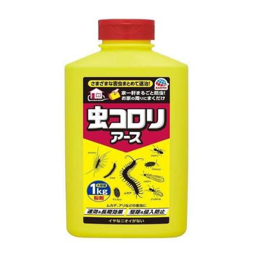 【直送品】エスコ EA941D-63 1.0kg虫コロリアース(粉剤) 1個（ご注文単位1個）