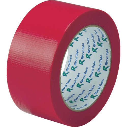 トラスコ中山 リンレイテープ 包装用ＰＥワリフテープ ＥＦ674 50×25 赤色（ご注文単位1巻）【直送品】