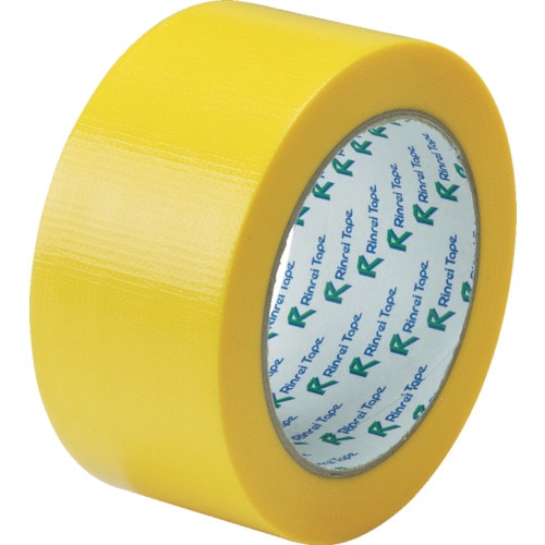 >【直送品】トラスコ中山 リンレイテープ 包装用ＰＥワリフテープ ＥＦ674 50×25 黄色（ご注文単位1巻）