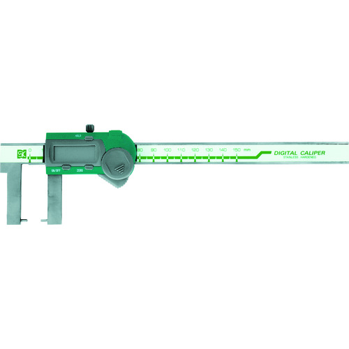 >トラスコ中山 SK デジタルネックノギスポイント型 150mm（ご注文単位1台）【直送品】