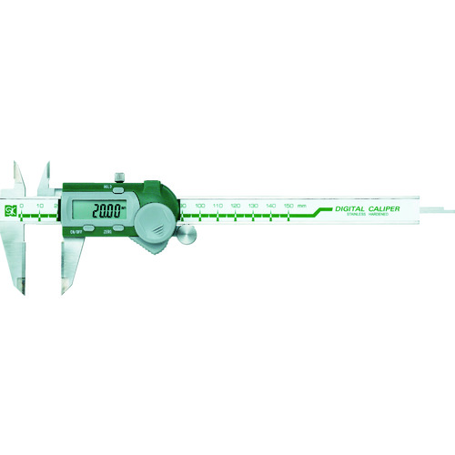 >トラスコ中山 SK デジタルノギス 測定範囲mm150 最小表示0.01mm　114-4579（ご注文単位1本）【直送品】