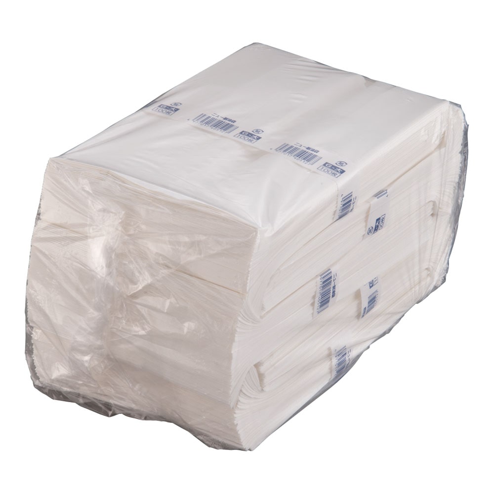 【直送品】ニュー耐油・耐水紙袋　ガゼット袋 （５００枚入）　Ｇ－大 1袋（ご注文単位1袋）