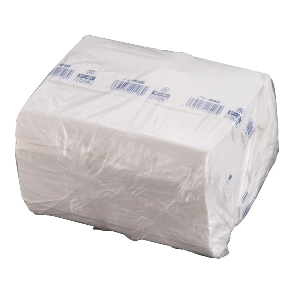 >【直送品】ニュー耐油・耐水紙袋　平袋 （５００枚入）　Ｆ－小 1袋（ご注文単位1袋）