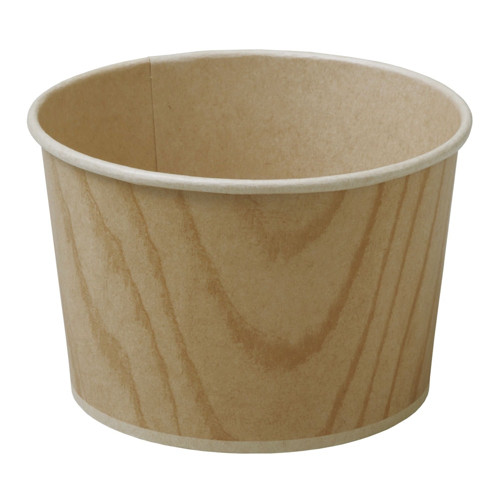 ロールフリーカップ　８７０ｃｃ（５０入） 本体　ウッド　ＲＦ６３１ 1袋（ご注文単位1袋）【直送品】