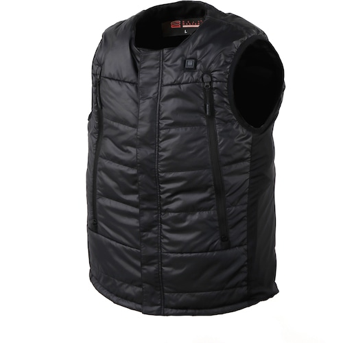 トラスコ中山 リベルタ LD＿HM5V＿ヒートインナー Vest 002BLACK（3XL） 473-0173  (ご注文単位1着) 【直送品】