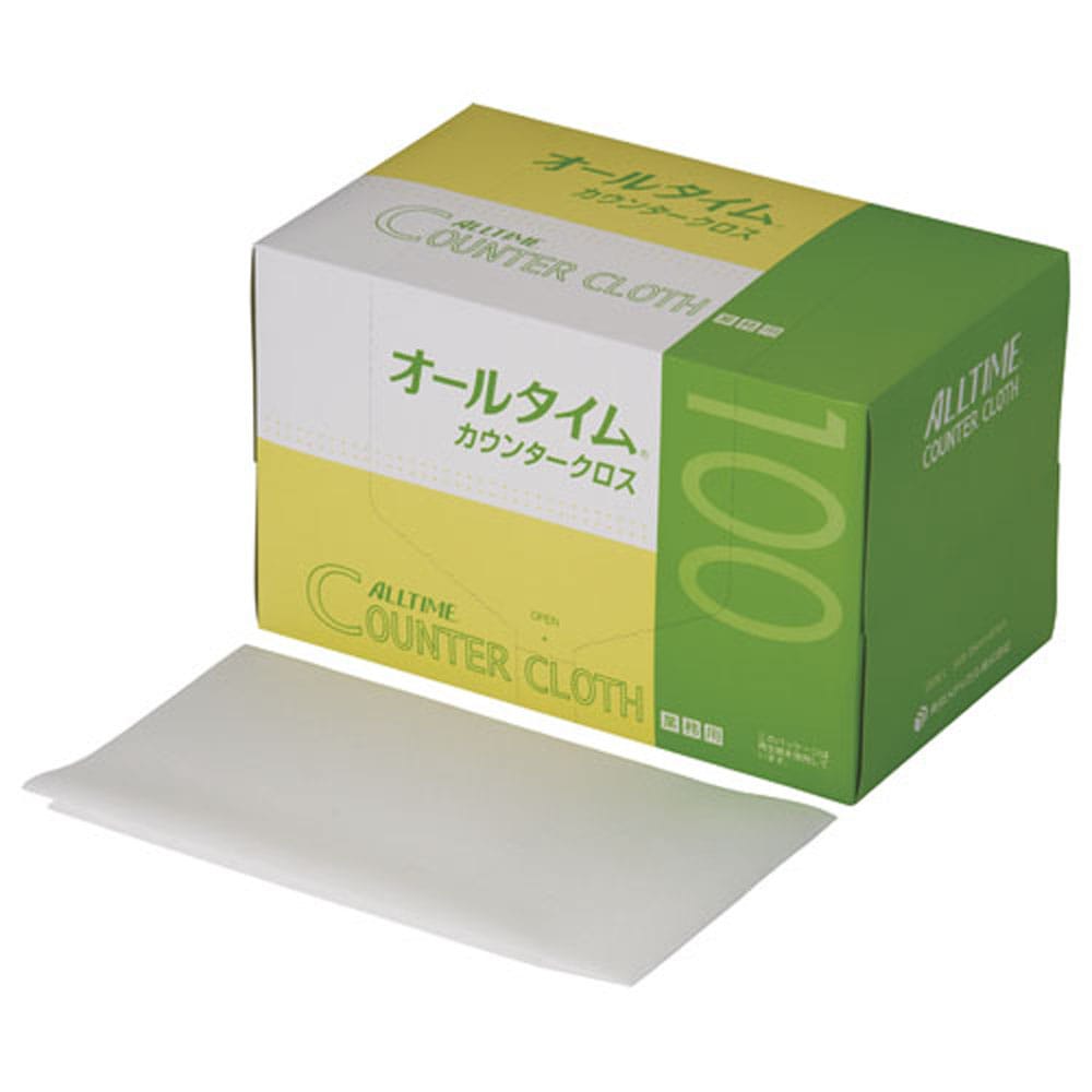 オールタイムカウンタークロスＦＴ－１００ レギュラー　ホワイト 1箱（ご注文単位1箱）【直送品】