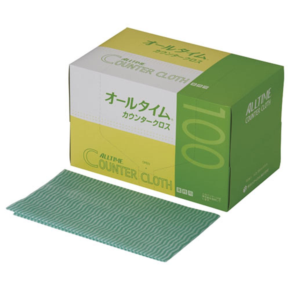 オールタイムカウンタークロスＦＴ－１０２ レギュラー　グリーン 1箱（ご注文単位1箱）【直送品】