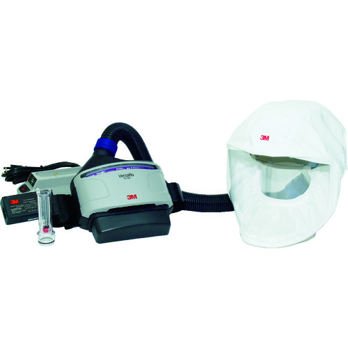 >トラスコ中山 3Ｍ バーサフロー[[ＴＭ上]] 電動ファン付き呼吸用保護具 ＪＴＲＳ-133Ｊ＋（ご注文単位1セット）【直送品】