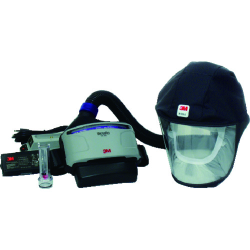 トラスコ中山 3Ｍ バーサフロー[[ＴＭ上]] 電動ファン付き呼吸用保護具 ＪＴＲＳ-333Ｊ＋（ご注文単位1箱）【直送品】
