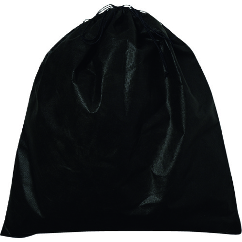 >【直送品】トラスコ中山 エーワン 不織布インナー巾着Ｌ 黒（ご注文単位1袋）