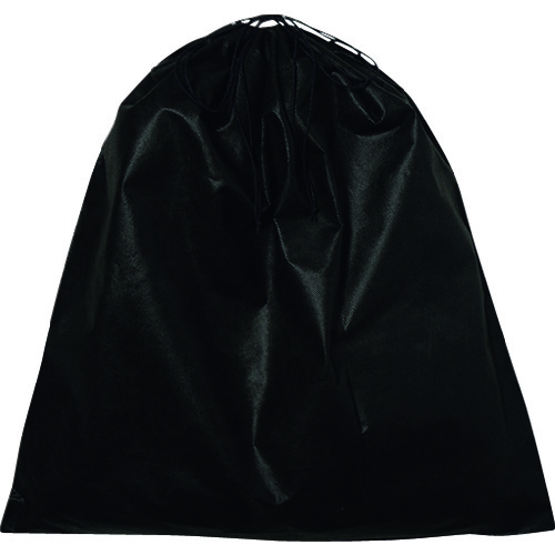トラスコ中山 エーワン 不織布インナー巾着ＬＬ 黒（ご注文単位1袋）【直送品】