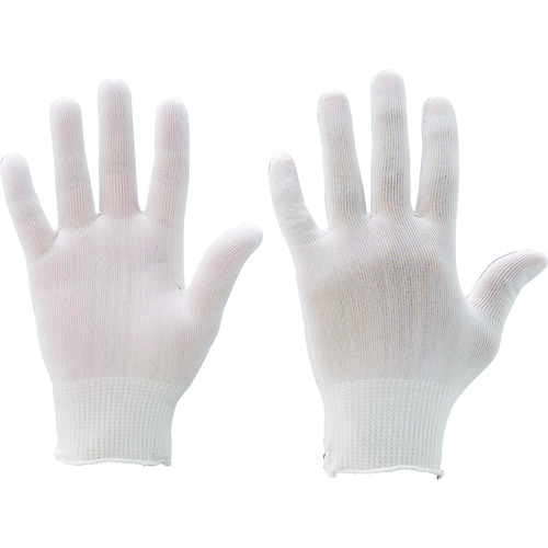 トラスコ中山 マックス 快適インナー手袋(ショート)/Ｍサイズ (10双入)（ご注文単位1袋）【直送品】