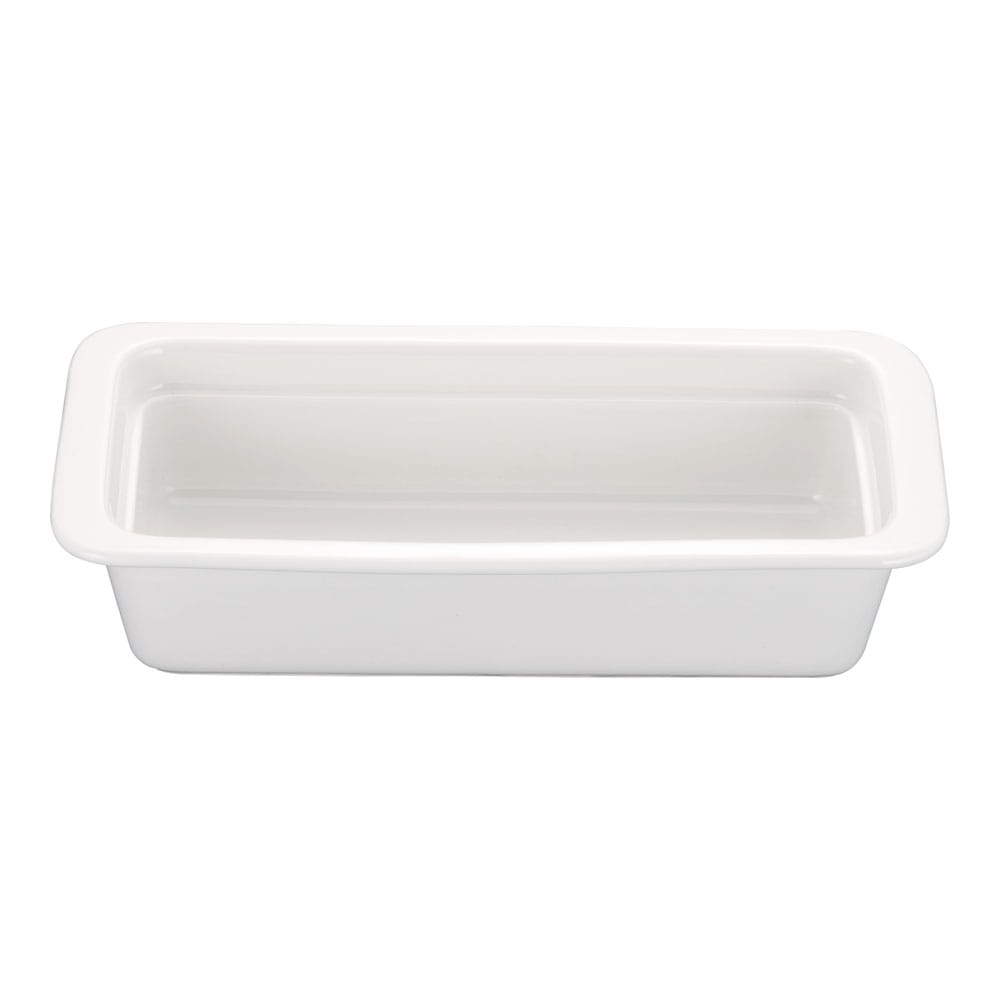 【直送品】ロイヤル陶器製　角ガストロノームパン ＰＢ６２５－１３　１／３　ホワイト 1箱（ご注文単位1箱）