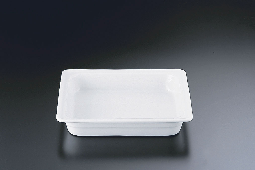 >【直送品】陶器製　ガストロノームディッシュ ２／３　６５mm 1箱（ご注文単位1箱）