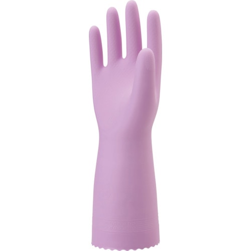 トラスコ中山 ショーワ 塩化ビニール手袋 ナイスハンドミュー中厚手片手右1本 ピンク Ｍサイズ（ご注文単位1枚）【直送品】