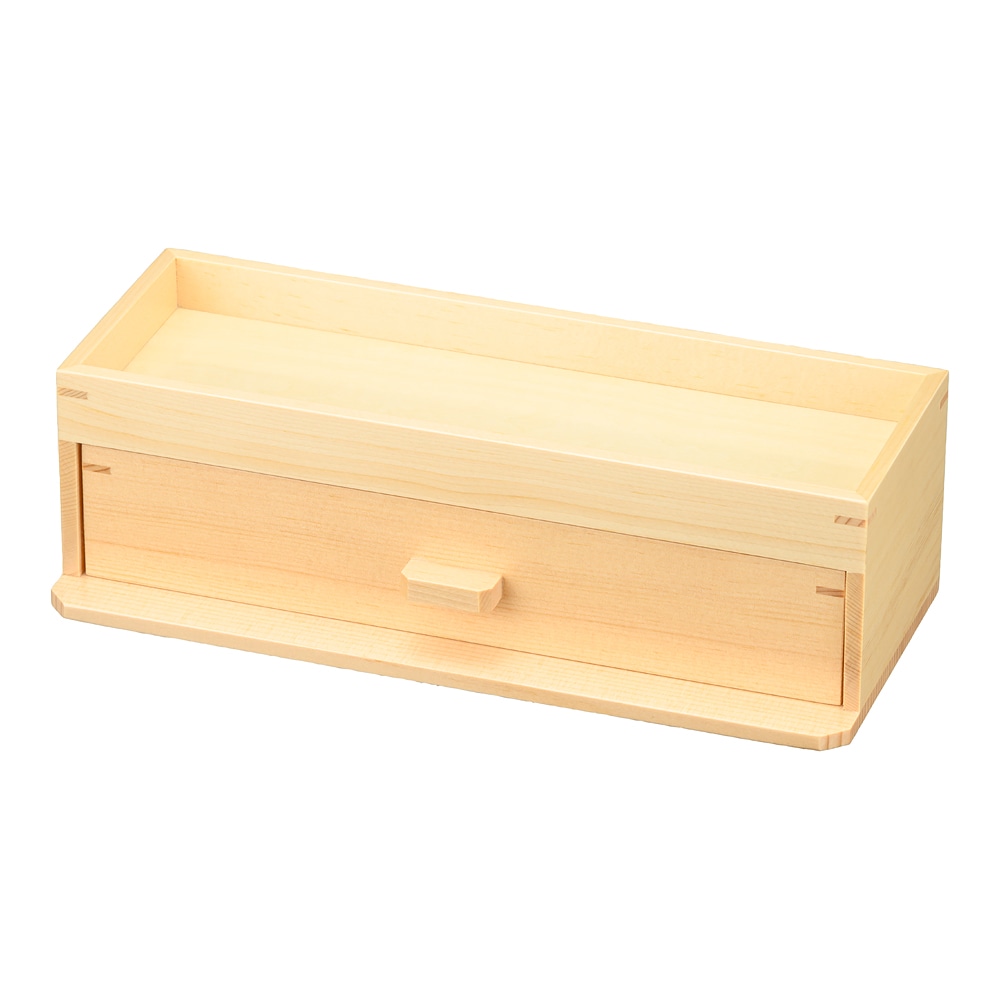 木製　カスター＆箸箱　ナチュラル  1箱（ご注文単位1箱）【直送品】
