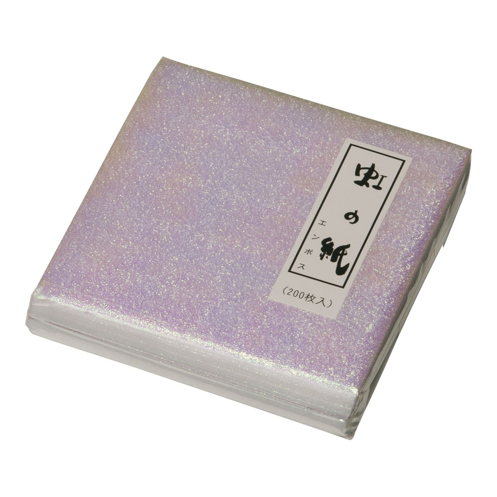 虹の紙　エンボス（２００枚入） Ｍ３０－６４９ 1袋（ご注文単位1袋）【直送品】