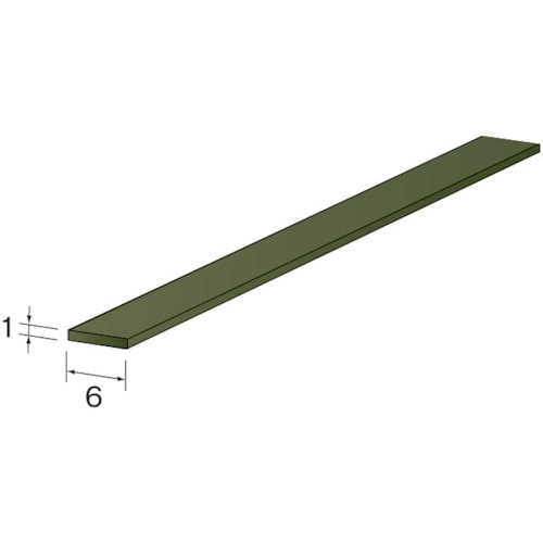 >トラスコ中山 ミニモ ダイヤモンドファイバーストーンスティック#800 1×6mm（ご注文単位1本）【直送品】