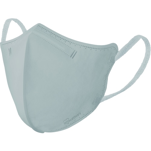 >トラスコ中山 IRIS 296473 DAILY FIT MASK  立体 ふつうサイズ 30枚入 シャボン 469-5939  (ご注文単位1箱) 【直送品】