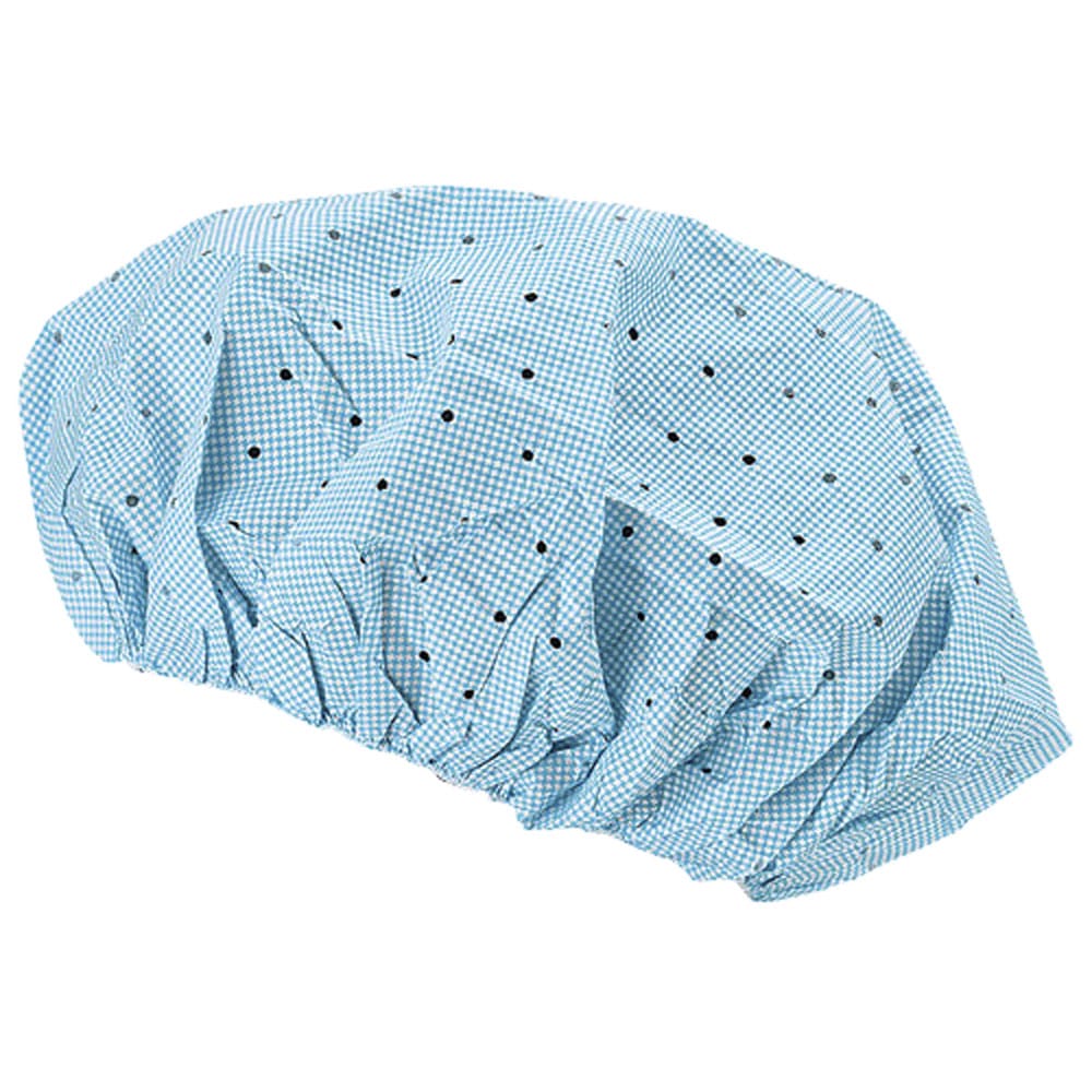 つくつく帽子（電石不織布）　ＥＬ－１０２ Ｍ　ブルー　（１００枚入） 1袋（ご注文単位1袋）【直送品】