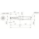 トラスコ中山 京セラ マジックドリル用ホルダ SF－DRC 加工深さ3×DC 357-7082 (ご注文単位1本) 【直送品】