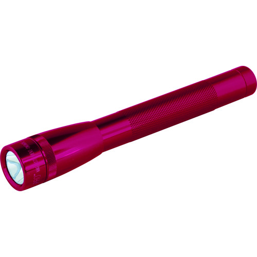 トラスコ中山 MAGLITE LED フラッシュライト ミニMAGLITE(単3電池2本用) 赤（ご注文単位1個）【直送品】