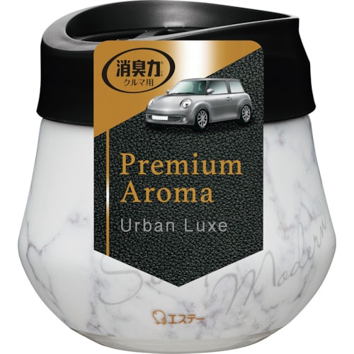 トラスコ中山 エステー クルマの消臭力 Premium Aroma ゲルタイプ アーバンリュクス（ご注文単位1個）【直送品】