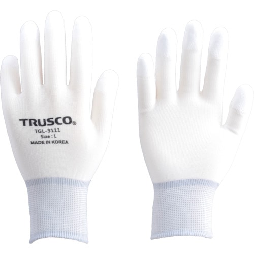 >トラスコ中山 TRUSCO ナイロン手袋PU指先コート（10双入） M 770-0547  (ご注文単位1袋) 【直送品】