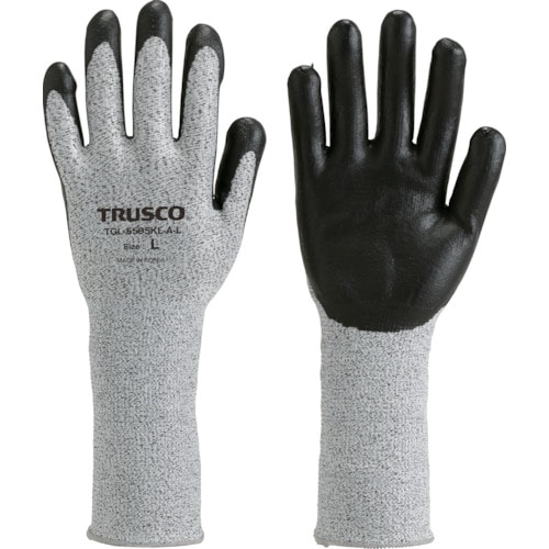 トラスコ中山 TRUSCO HPPE手袋ニトリル手のひらコートロング S 267-9129  (ご注文単位1組) 【直送品】