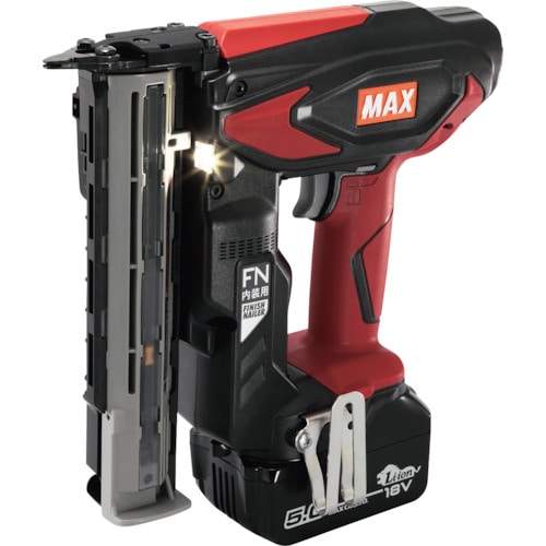 >トラスコ中山 MAX 充電式フィニッシュネイラセット(5.0Ah)（ご注文単位1台）【直送品】