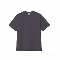 【直送品】MARKLESS STYLE コットンTシャツ 5.6オンス L ダークグレー TR-1253-011 1枚（ご注文単位1枚）