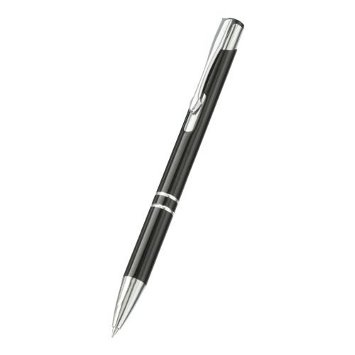 MARKLESS STYLE スタイリッシュ メタルボールペン ブラック TS-0987-009 1個（ご注文単位1個）【直送品】