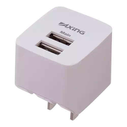 MARKLESS STYLE USBコンセントチャージャー 2.1A 2ポート ホワイト TS-1319-044 1個（ご注文単位1個）【直送品】