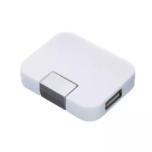 MARKLESS STYLE USBハブ フラット ホワイト TS-1328-044 1個（ご注文単位1個）【直送品】