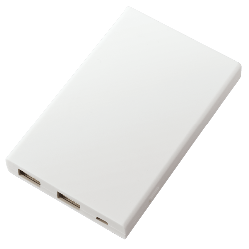 【直送品】MARKLESS STYLE モバイルチャージャー 5000mAh Type-C対応 ホワイト TS-1571-044 1個（ご注文単位1個）